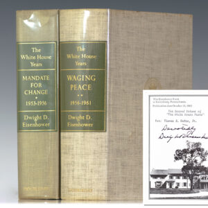 The White House Years: Mandate for Change 1953-1956 and The White House Years: Waging Peace 1956-1961.