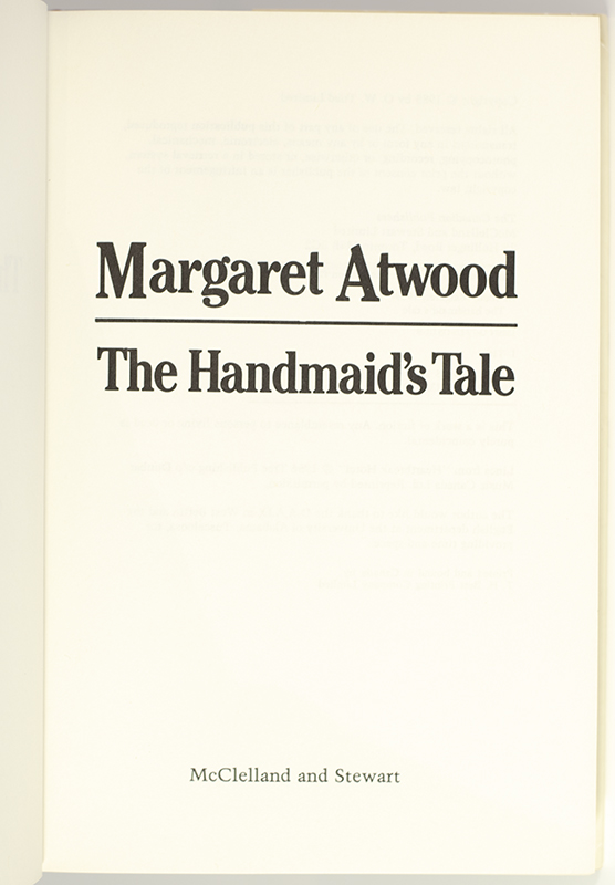 The Handmaid's Tale.