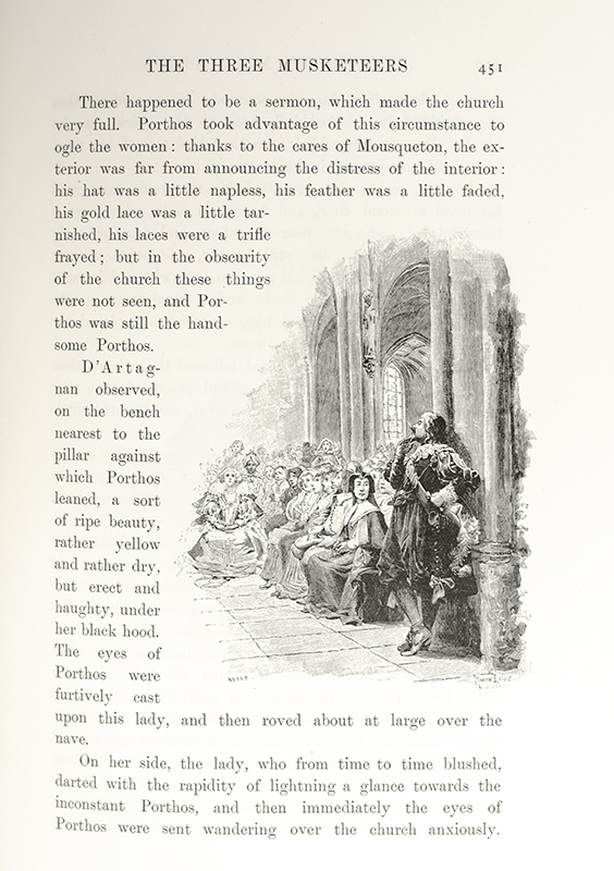 The Three Musketeers; or, the Feats and Fortunes of a Gascon Adventurer.