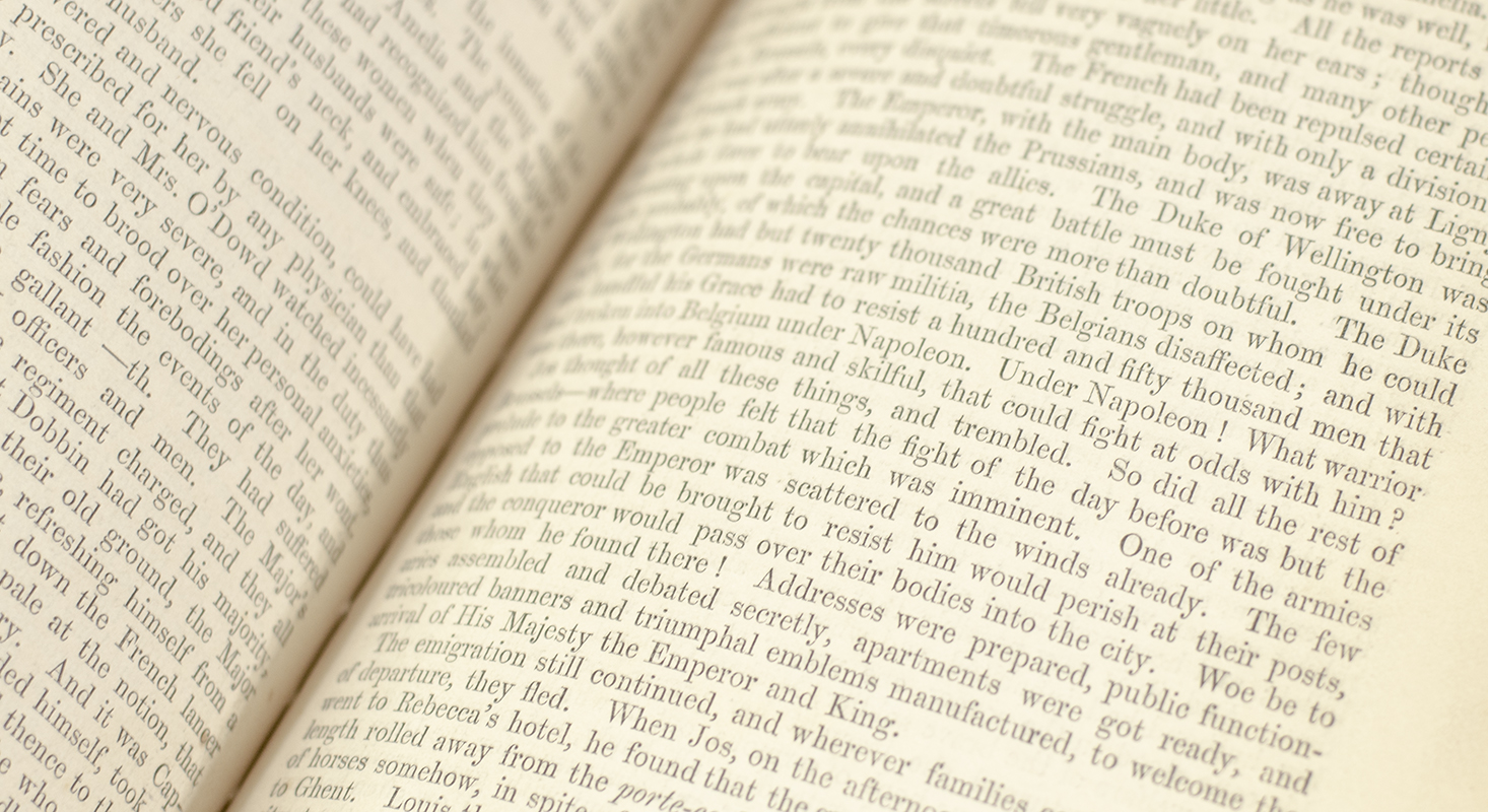 Vanity Fair: A Novel Without a Hero.