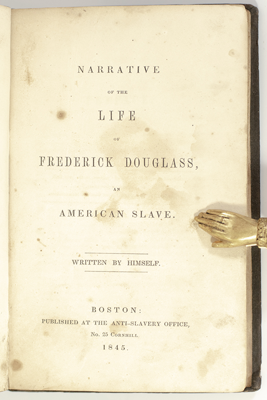 Narrative of the Life of Frederick Douglass.