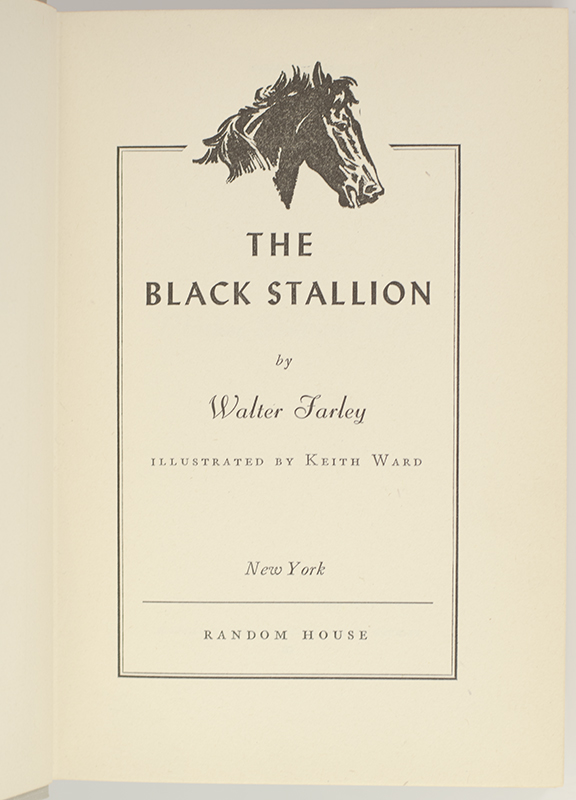The Black Stallion.