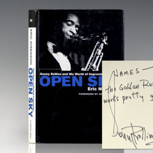 Open Sky: Sonny Rollins and His World of Improvisation.