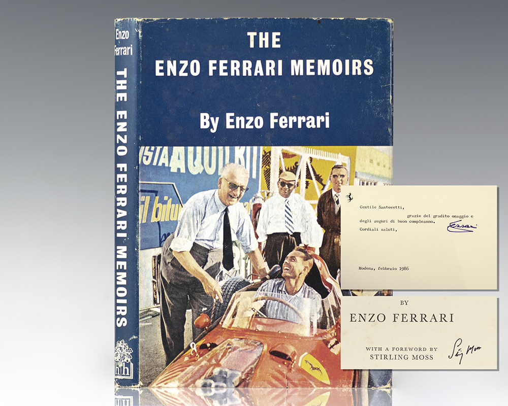 The Enzo Ferrari Memoirs.