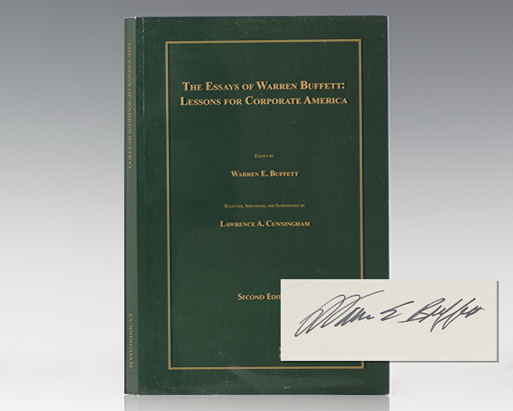The Essays of Warren Buffett: Lessons for Investors and Managers.