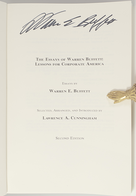 The Essays of Warren Buffett: Lessons for Investors and Managers.