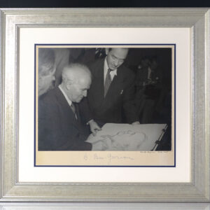 David Ben-Gurion Signed Photograph.