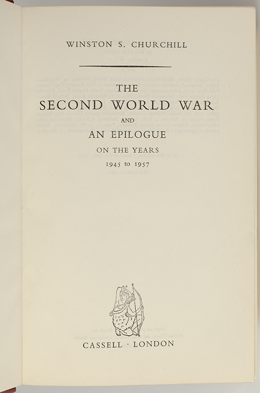 The Second World War and an Epilogue on the Years 1945 to 1957.