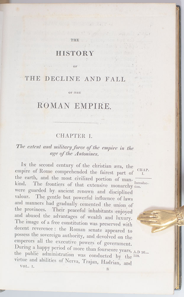 The History of the Decline and Fall of the Roman Empire.