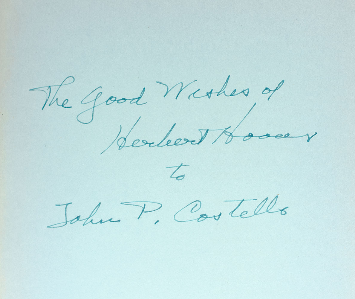 The Memoirs of Herbert Hoover: 1920-1933 The Cabinet and The Presidency.
