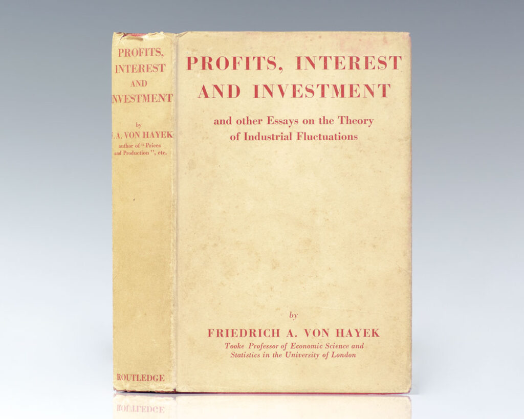 Profits, Interest and Investment and Other Essays on the Theory on Industrial Fluctuations.