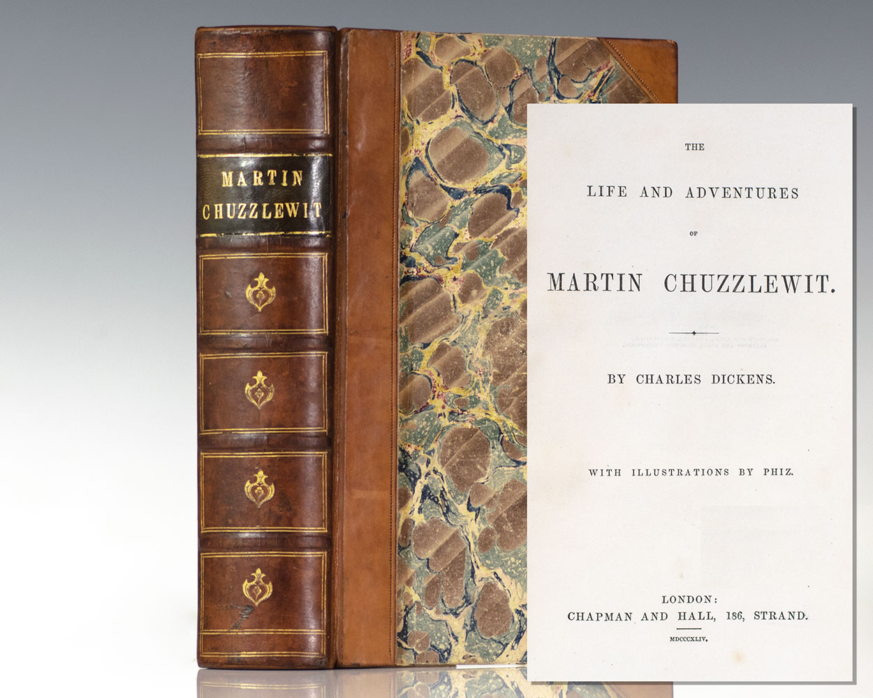 The Life and Adventures of Martin Chuzzlewit.