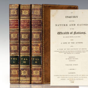 An Inquiry into the Nature and Causes of the Wealth of Nations.