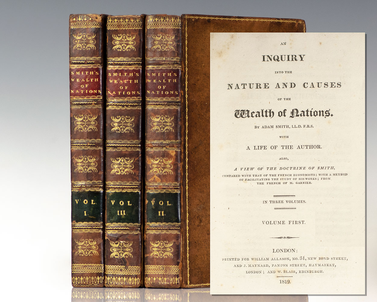 An Inquiry into the Nature and Causes of the Wealth of Nations.