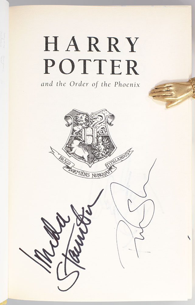 Harry Potter and the Order of the Phoenix.