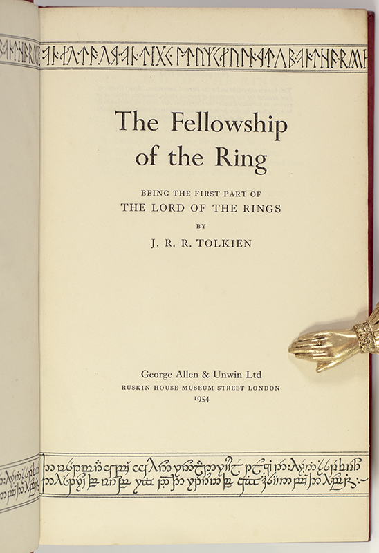 The Lord of The Rings Trilogy: The Fellowship of the Ring, The Two Towers, The Return of the King.