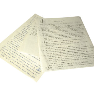 C.S. Lewis and Anthony Spearing Autograph Correspondence Collection.