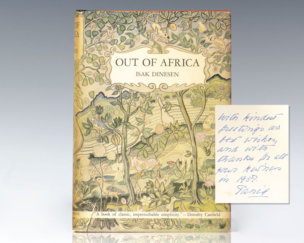 Out of Africa.