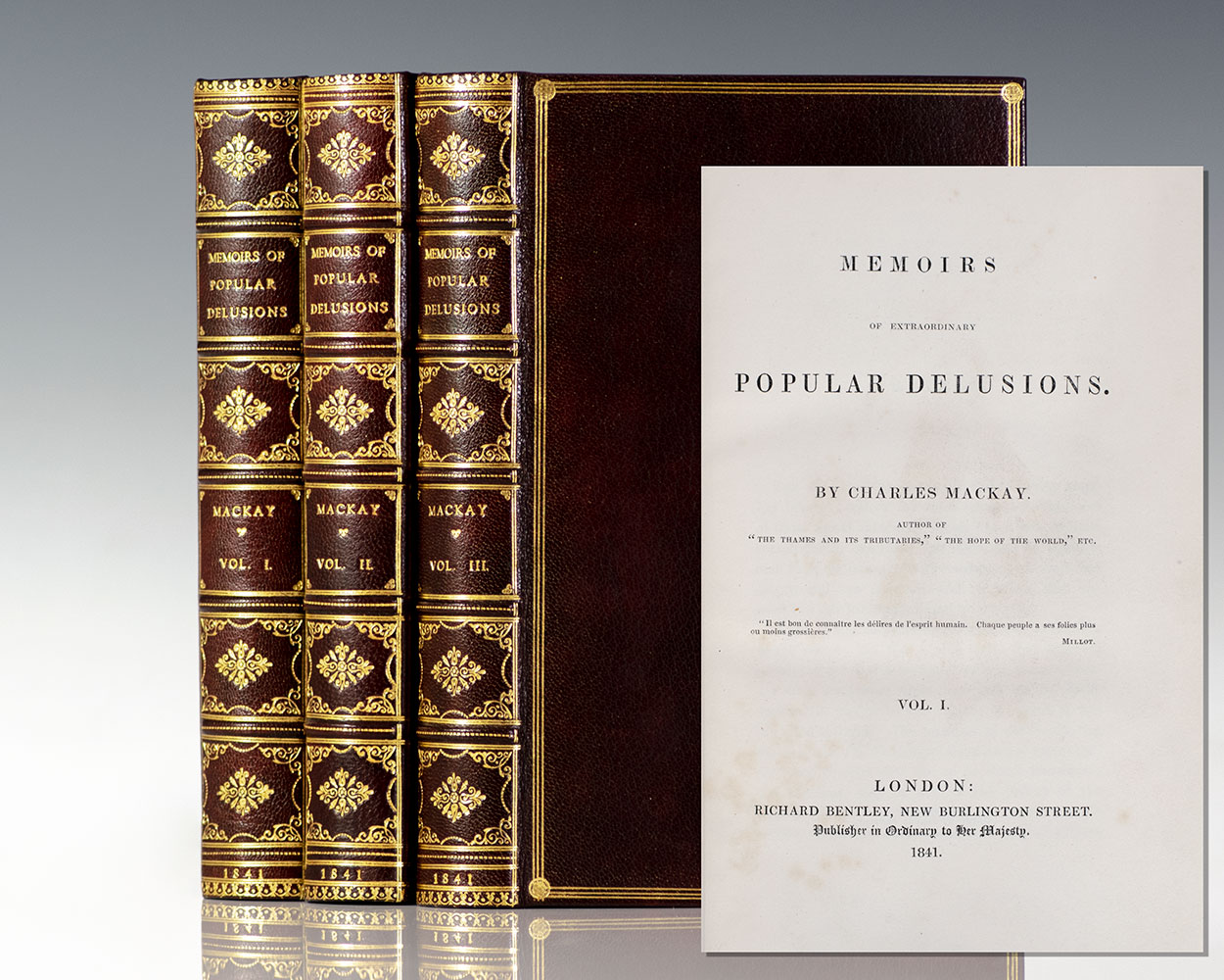 Memoirs of Extraordinary Popular Delusions and the Madness of Crowds.