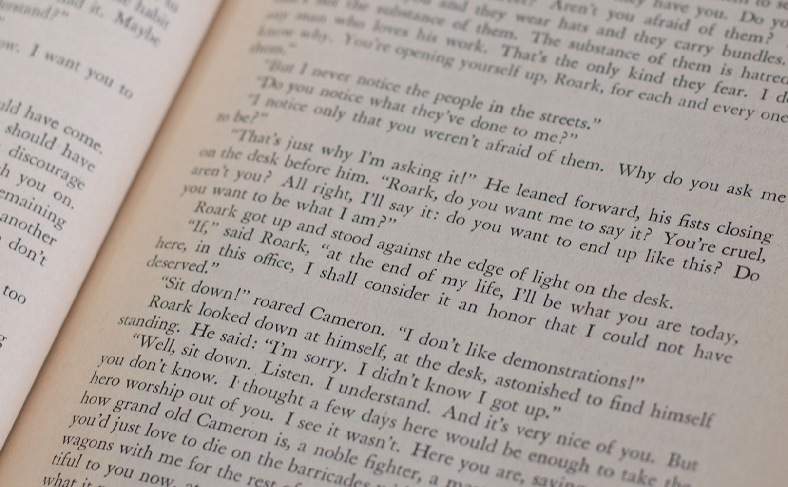 The Fountainhead.