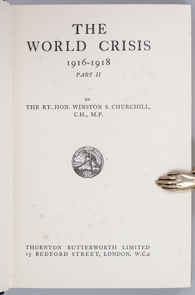 The World Crisis 1916-1918. Part II.
