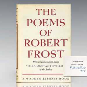 Poems of Robert Frost.