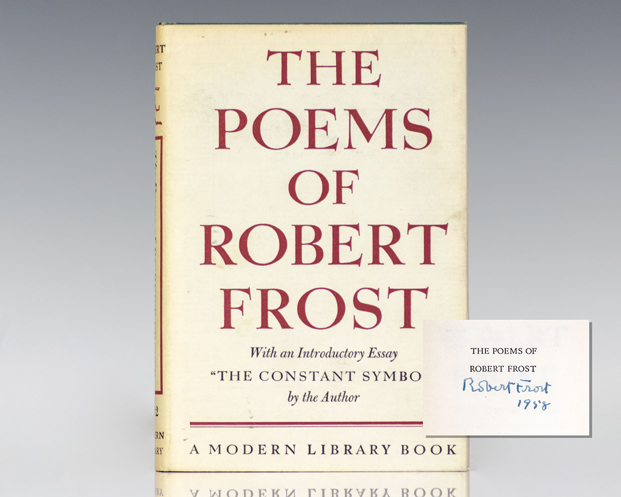 Poems of Robert Frost.