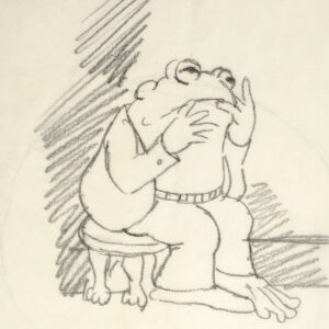 Frog and Toad are Friends Original Sketch.