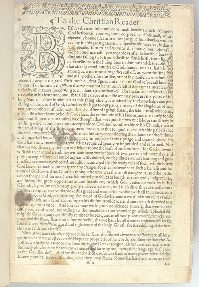 The Bible, that is, the Holy Scriptures Contained in the Old and New Testament.
