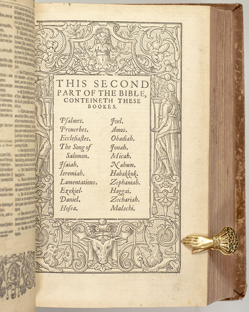 The Bible, that is, the Holy Scriptures Contained in the Old and New Testament.