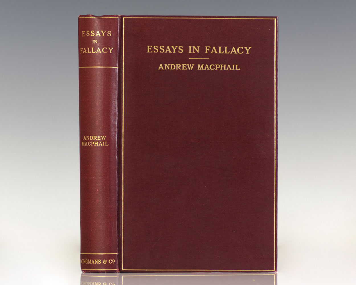 Essays in Fallacy.