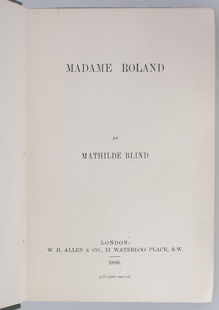 Madame Roland.