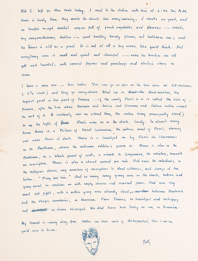 William Faulkner Autographed Letter Collection.