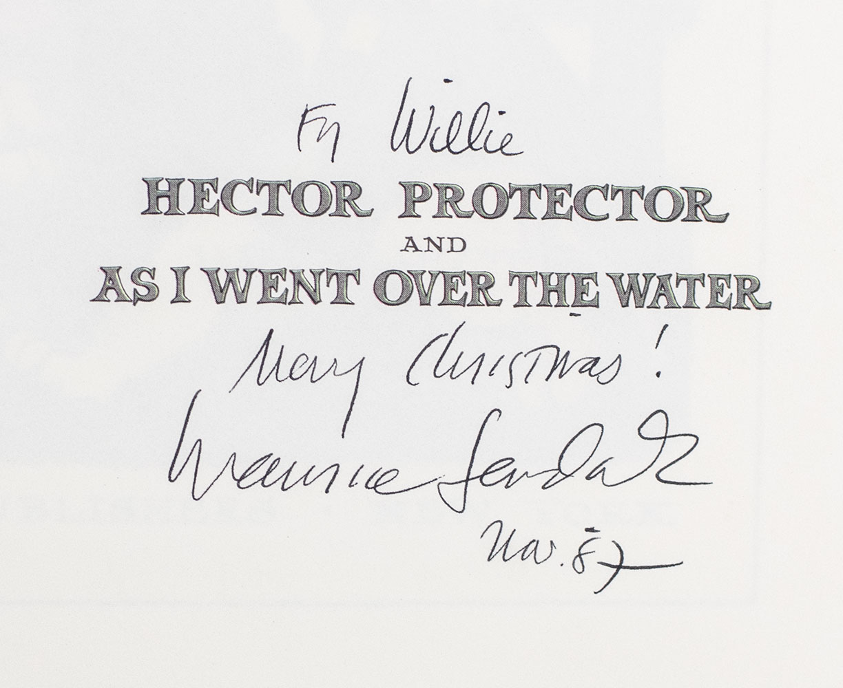 Hector Protector and As I Went Over the Water: Two Nursery Rhymes.