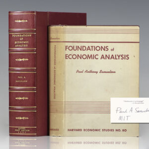 Foundations of Economic Analysis.