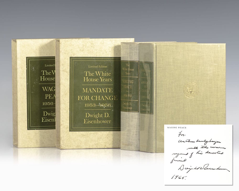 The White House Years: Mandate for Change 1953-1956 and The White House Years: Waging Peace 1956-1961.