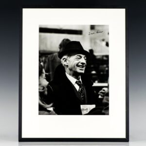 Art Shay Saul Bellow Signed Photograph