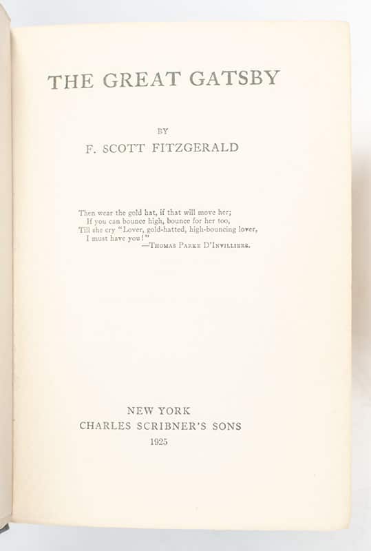 The Great Gatsby