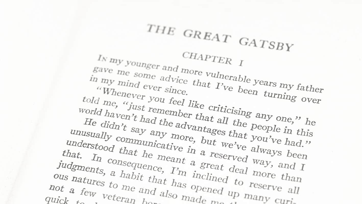 The Great Gatsby