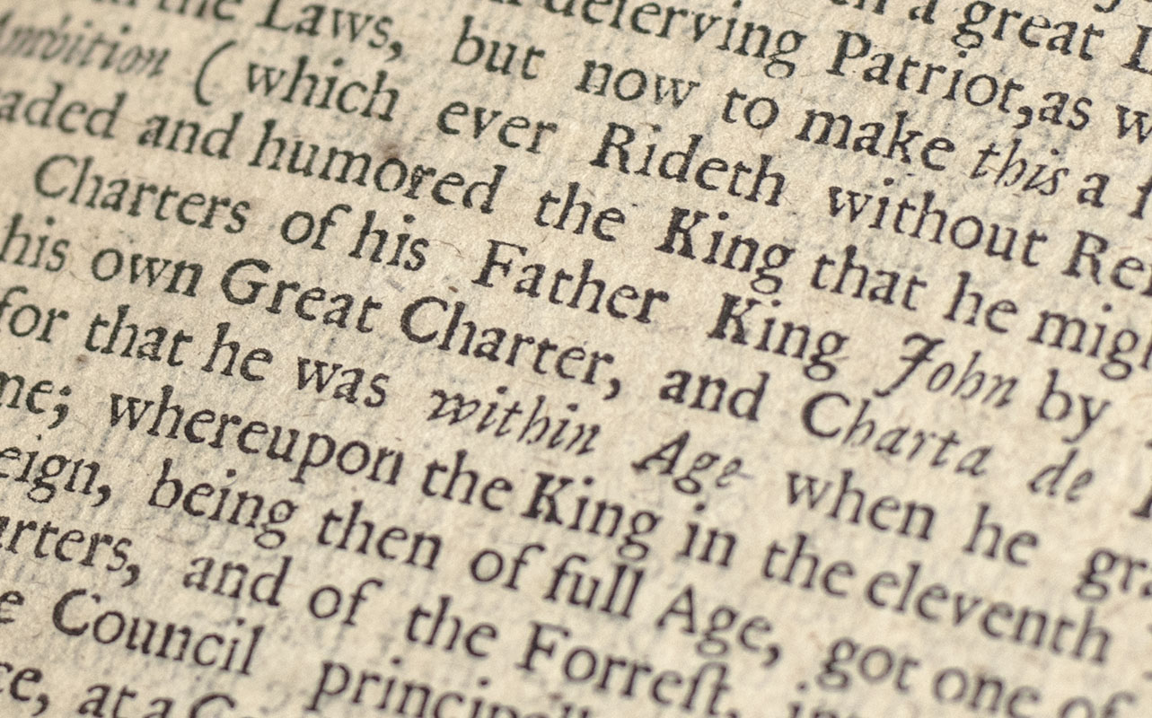 English Liberties: Or, The Free-Born Subject's Inheritance