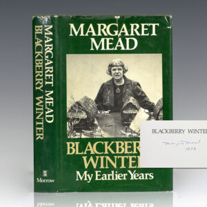 Blackberry Winter: My Earlier Years.