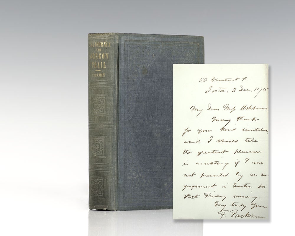 The California and Oregon Trail.