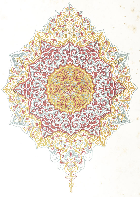 Plans, Elevations, Sections and Details of the Alhambra.