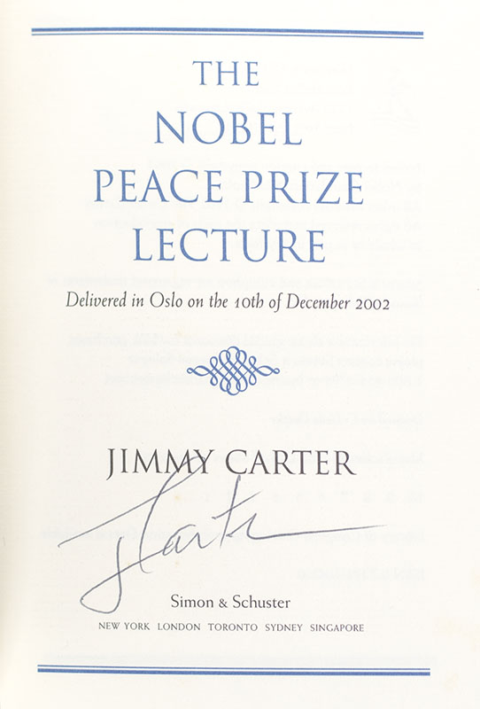 The Nobel Peace Prize Lecture