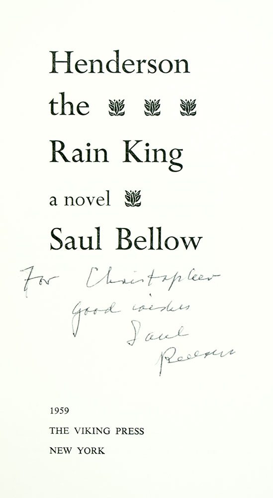 Henderson the Rain King.