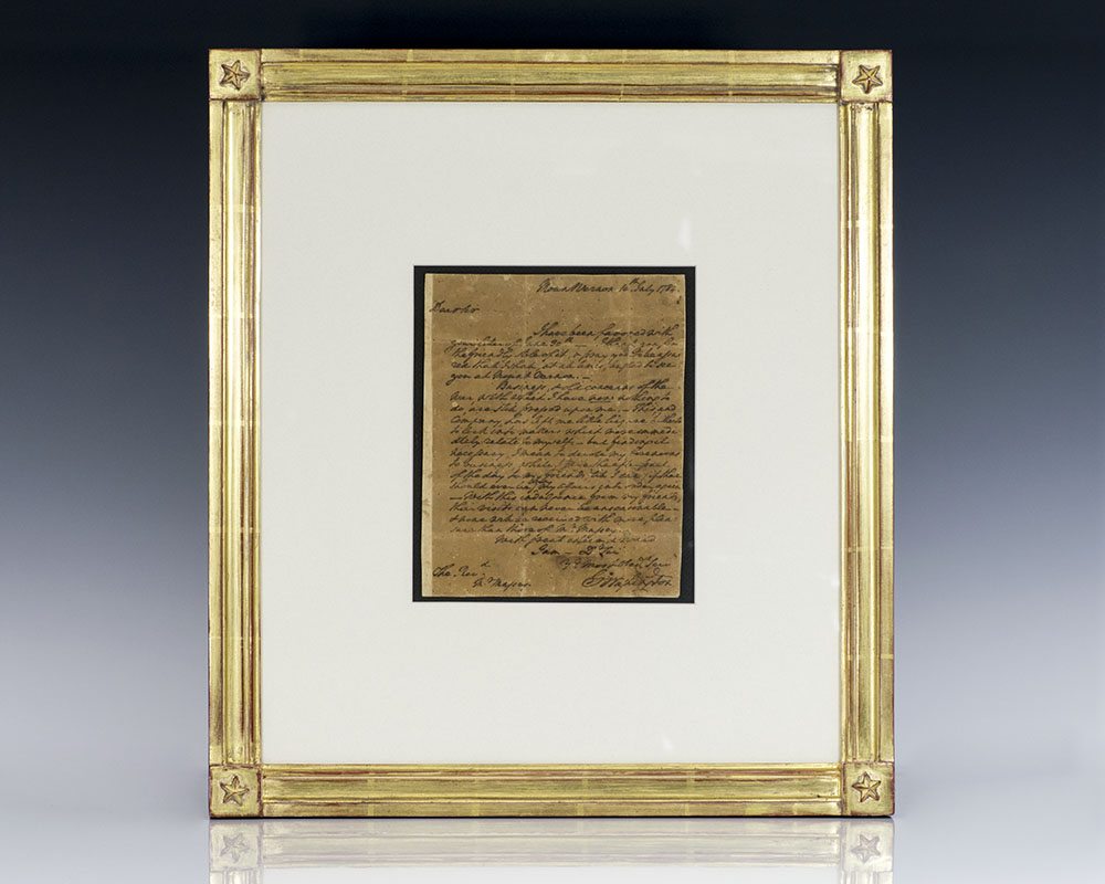 George Washington Autographed Letter Signed.