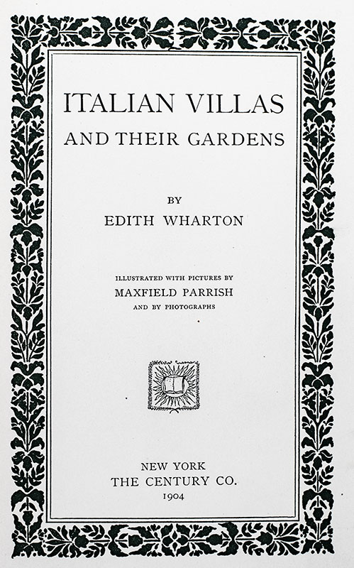 Italian Villas and Their Gardens