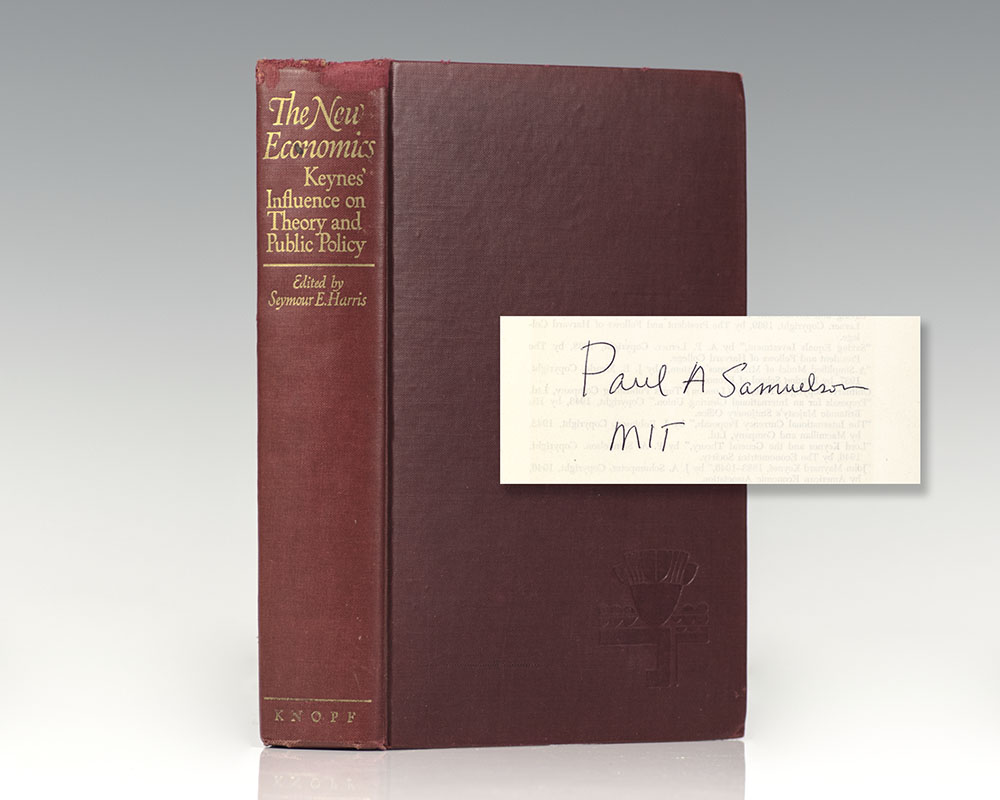 The New Economics: Keynes’ Influence on Theory and Public Policy.