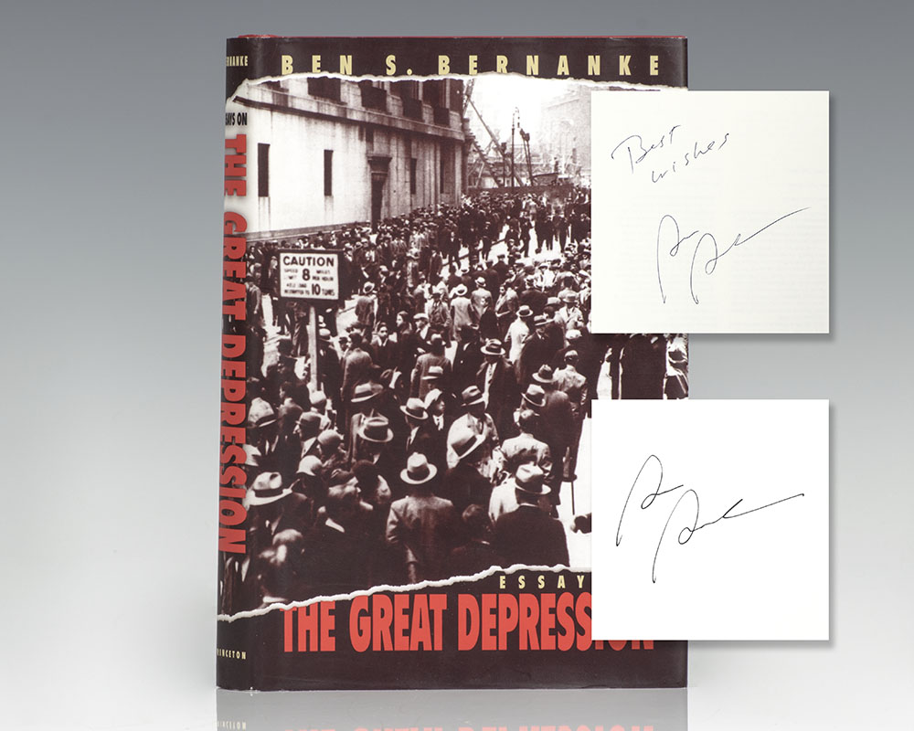 Essays on the Great Depression.