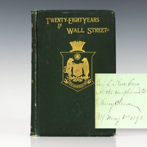 Twenty-Eight Years In Wall Street.